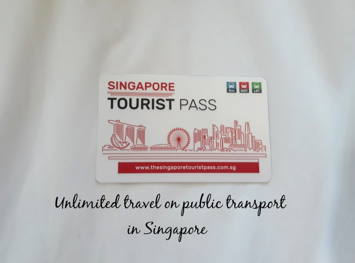 This is how the Singapore Tourist Pass looks like. It gives you unlimited travel on public buses and trains, with a few exceptions listed in a booklet that comes with purchase of card.