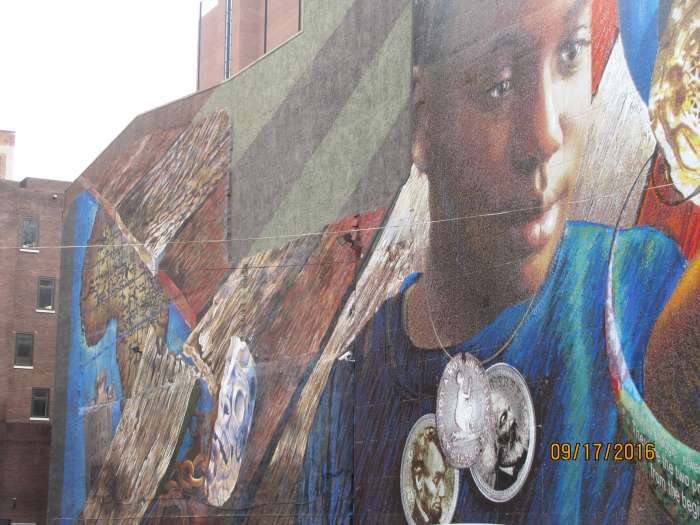One of the many murals in Philadelphia. Read more in "Philadelphia Murals and the Stories they Tell."