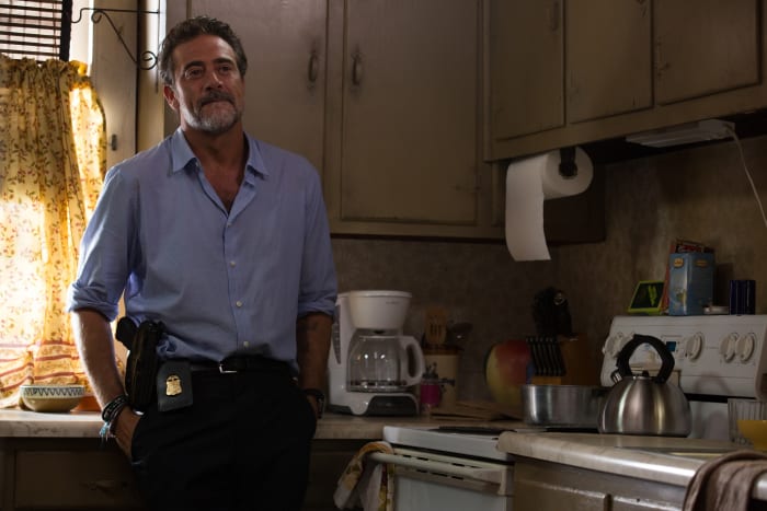 Hands in pockets: the final chapter. Jeffrey Dean Morgan stars as Agent Joe Merriweather in "Solace."