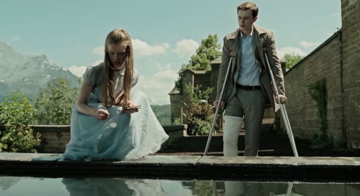 Hannah's told never to go in the water for fear that she will discover that she's 'different.' #Horror #Newhorror #A CureForWellness