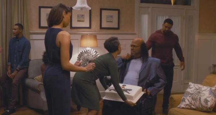 The cake is important to the plot because Tyler Perry needed a reason for a beautiful young woman to touch his lap.