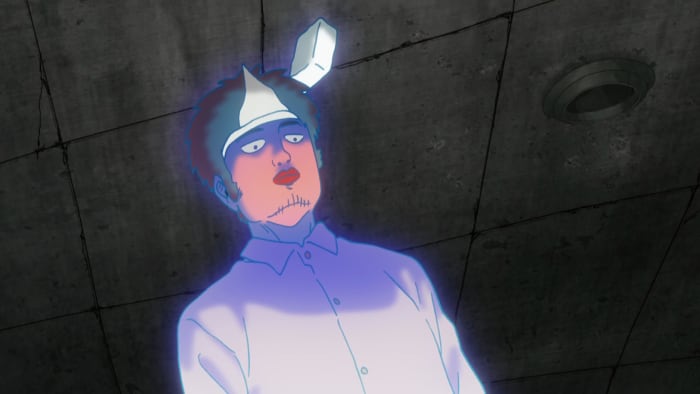 Our heroes encounter the most terrifying spirit of all: The foul and dreaded Man Who Died When a Block of Frozen Tofu Struck His Head!