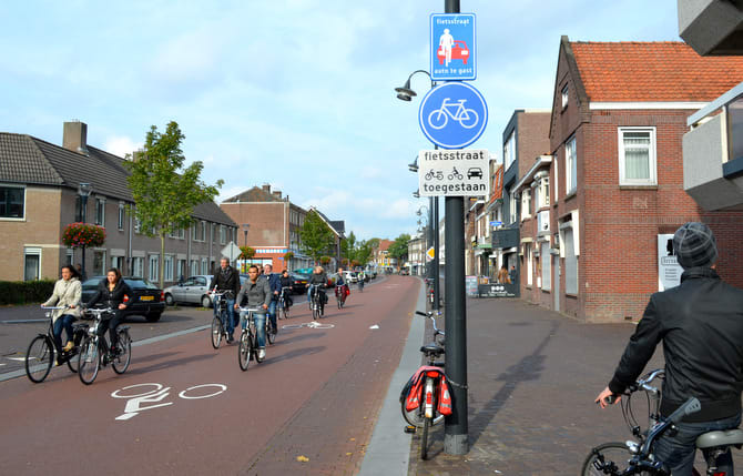 Everyone cycles in Holland! Make sure you get yourself a bike.