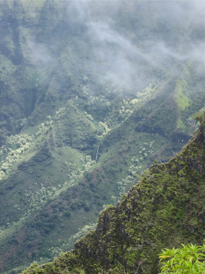 Early morning mist covers the valley; with luck, the clouds will part long enough to give you the spectacular view in the photo below.