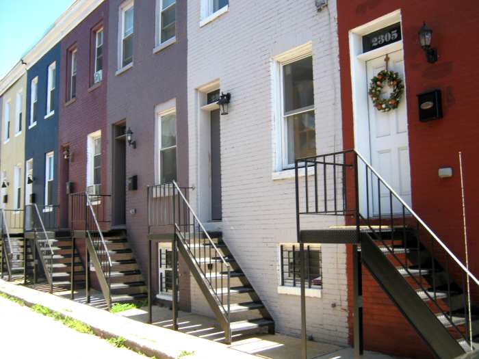 The History of Baltimore Rowhouses WanderWisdom Travel