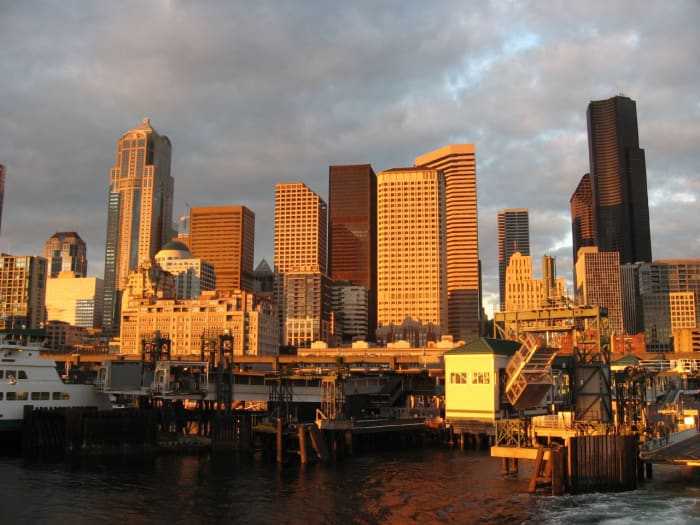 From the Bremerton ferry, you get a view of Seattle that you won't get anywhere else.