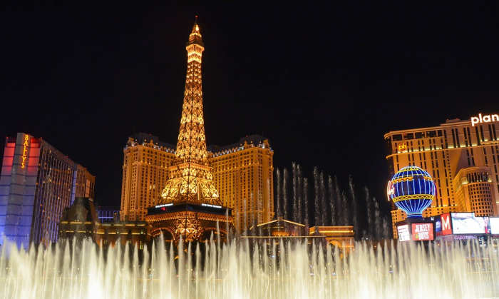 Many Las Vegas hotels offer risk-free hotel bookings to find a lower rate without penalty after canceling.
