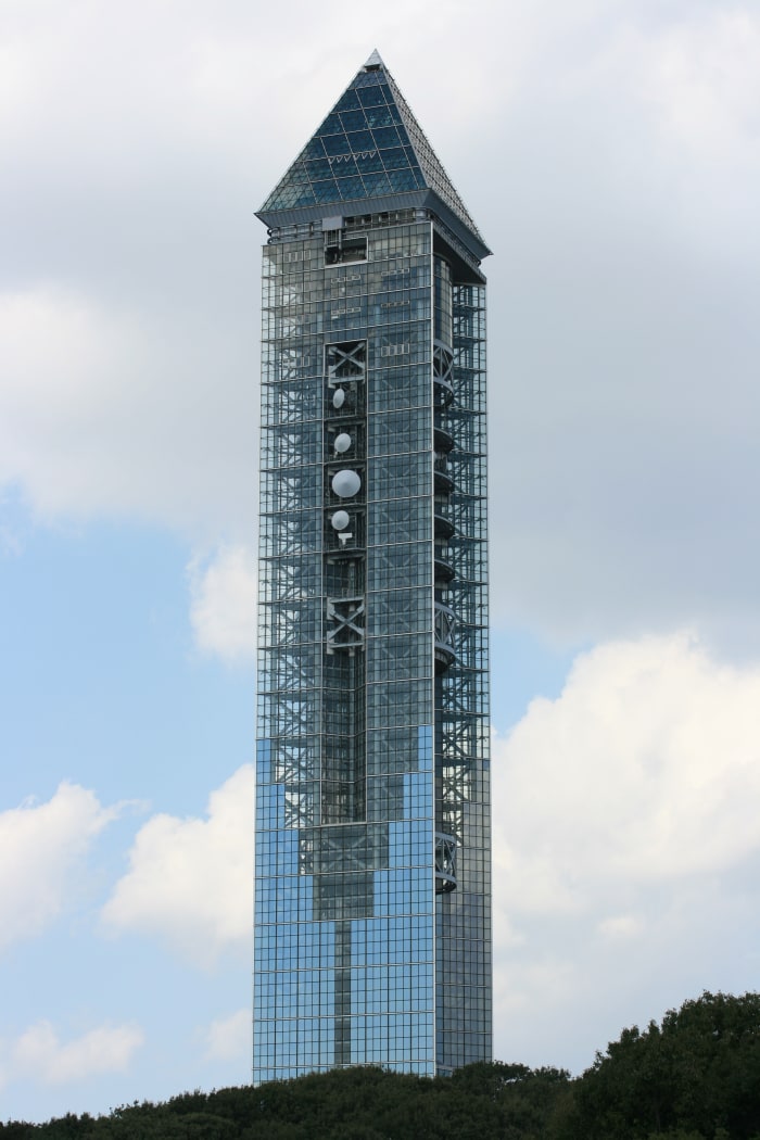 A view of the tower