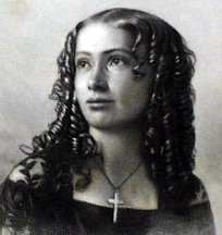 Carol Hatch, a famous 19th Century medium who traveled the US lecturing about Spiritualism. Because of her youth, beauty, and clarity of thought, she drew huge crowds.