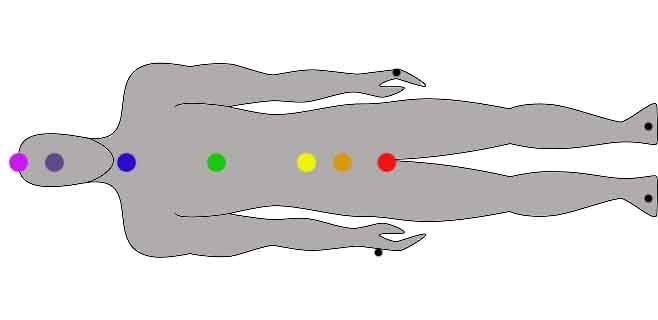 This pendulum body chart (which would need to be bigger to be more effective) could help you with healing, locating ailments, or checking chakras.
