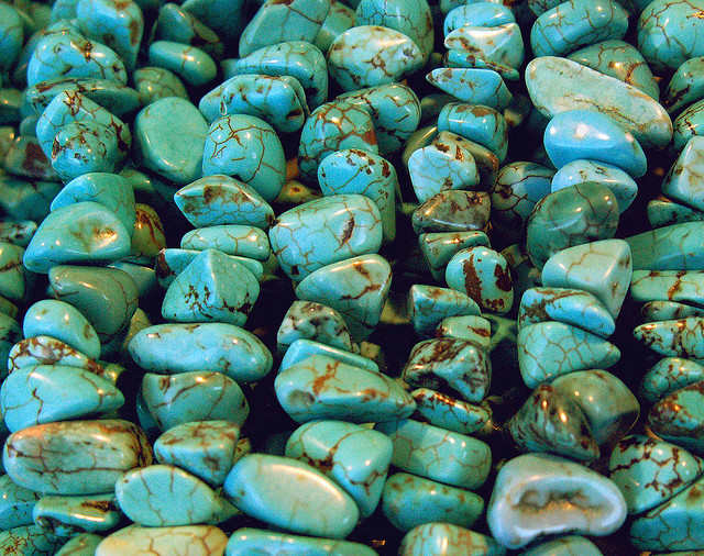 Turquoise has long been used in protection amulets and talismans.