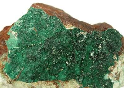 Gaspeite is a rare copper containing stone.