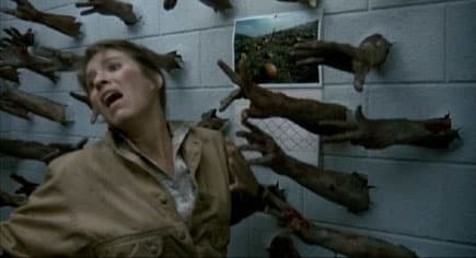 Yeah, that's a brick wall, I seriously doubt Zombies could break brick walls with their bare hands...