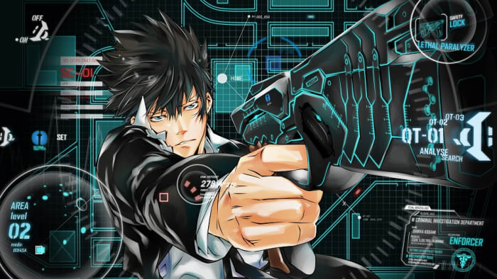 Psycho-Pass is a cyberpunk series written by Gen Urobuchi. It has been compared to the film Minority Report.