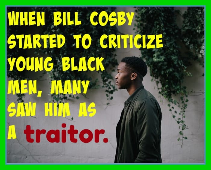While still popular with white fans, Bill Cosby lost support among blacks during the early 2000's when he started to criticize young black men.