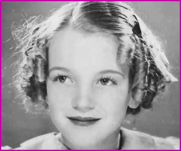 Looking at this sweet and innocent young face, it's hard to believe that in the future this young lass will become the greatest sex symbol in the world, one day to be known as "Marilyn Monroe."