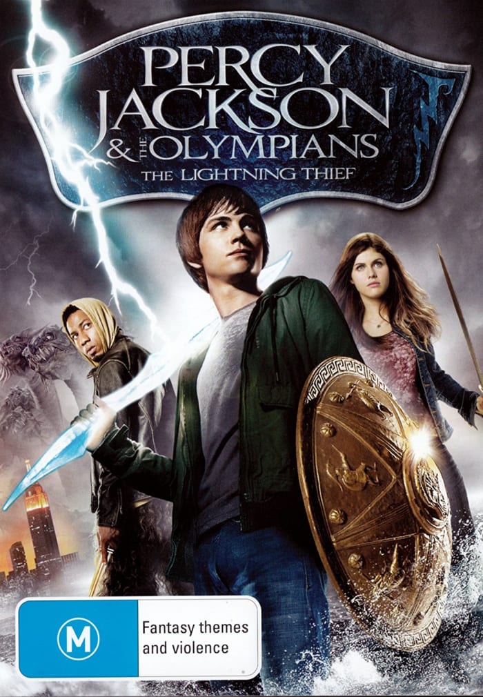 Percy Jackson movie series based on "Percy Jackson & the Olympians" novel series by Rick Riordan | 10 Magical Movies Like Harry Potter