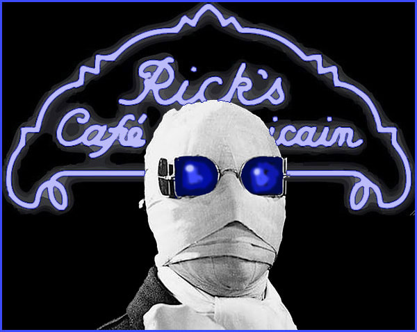 Before landing the important role of Capt. Louis Renault in "Casablanca," Claude Rains played the title character in the 1933 horror classic "The Invisible Man."