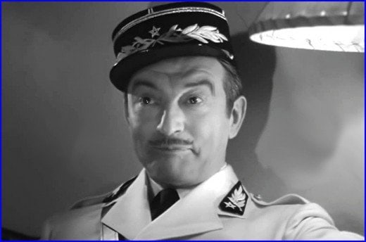 Claude Rains played Captain Rebault in Casablanca, but many movie fans remember him starring in "The Invisible Man."
