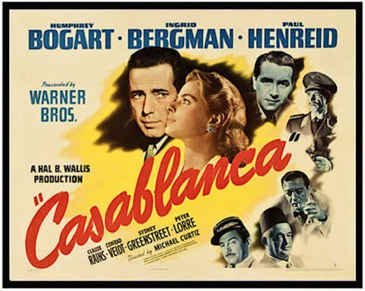 Like Gone with the Wind and The Wizard of Oz, the actors in the major roles had no idea they were filming a movie that would become a Hollywood classic.