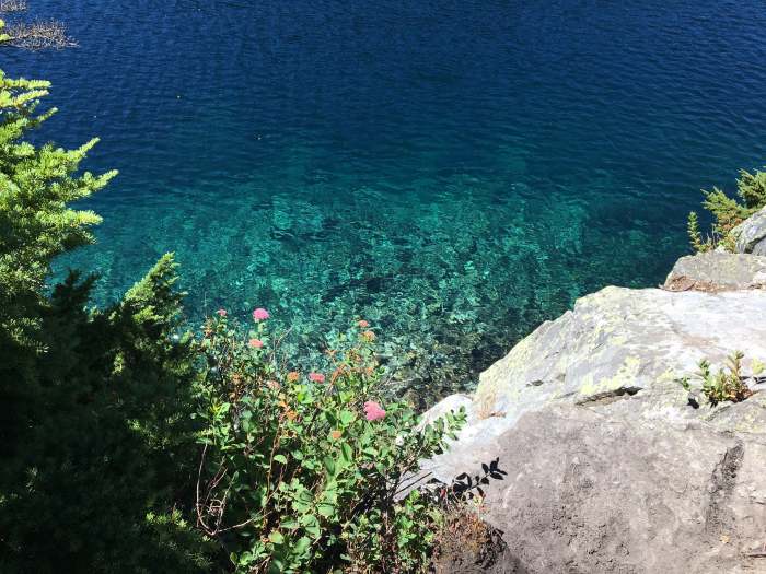 The combination of vibrant color and absolutely crystal water makes Snow Lake especially breath taking.