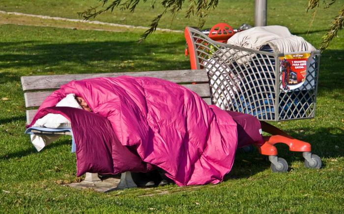The homeless population in the United States will increase if Trump wins another term in 2020.