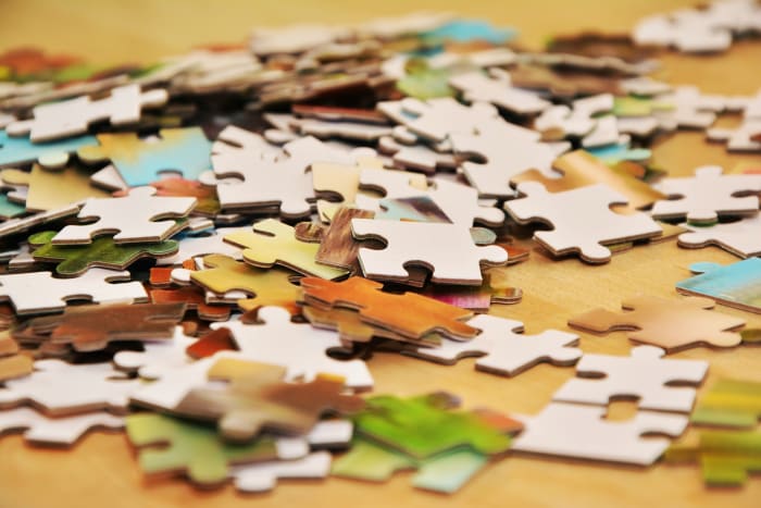 Turn off the electronic devices each night and play card games, work on a jigsaw puzzle or read a spine-tingling crime novel.