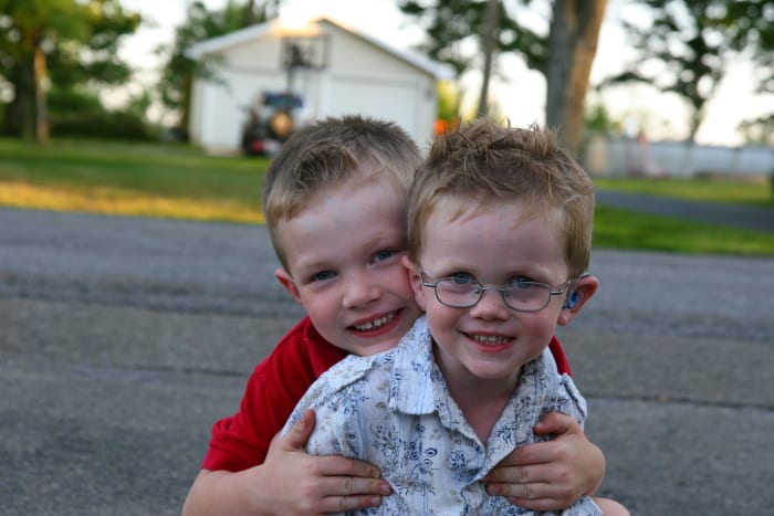 My two sons - my older boy received services for two years before declassification, and my younger son continues to receive services.