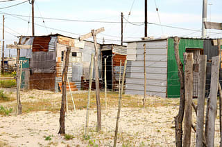 ...While the rest of the armies of the poor live in abject poverty and ramshackle housing