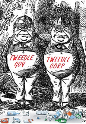 The Tweedle Twins -- you don't get one without the other and you get pollution with both.