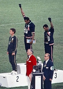 Protesting during a national even is not new and its not without its consequences either. As was the case during the 1968 Olympics.