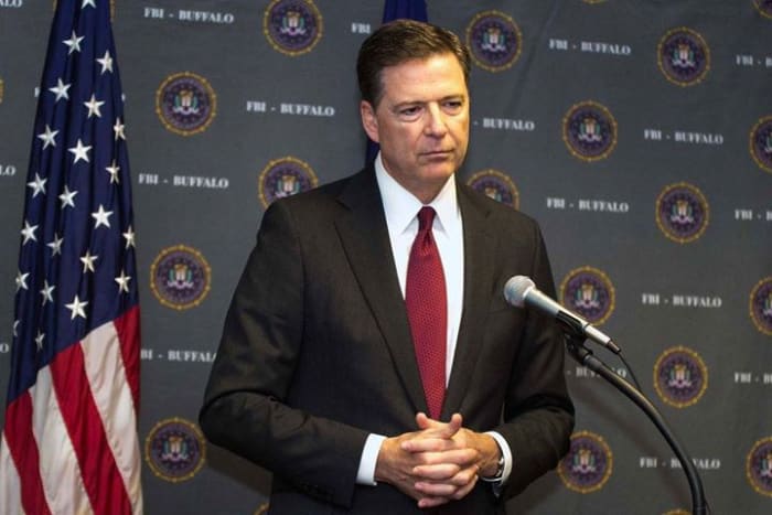 James B, Comey Jr. served as the seventh Director of the Federal Bureau of Investigation from September 4, 2013 until his dismissal on May 9, 2017.