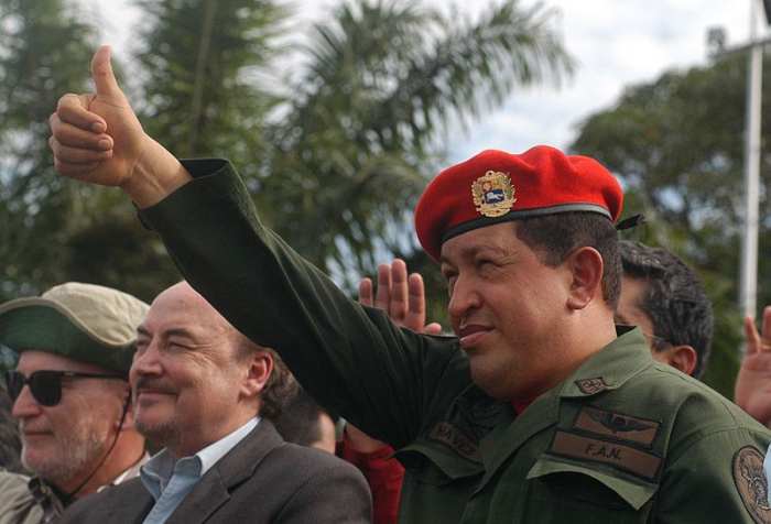 Hugo Chavez was the populist leader of Venezuela from 1998 to 2013. His left-wing economic policies wrecked the country’s economy.