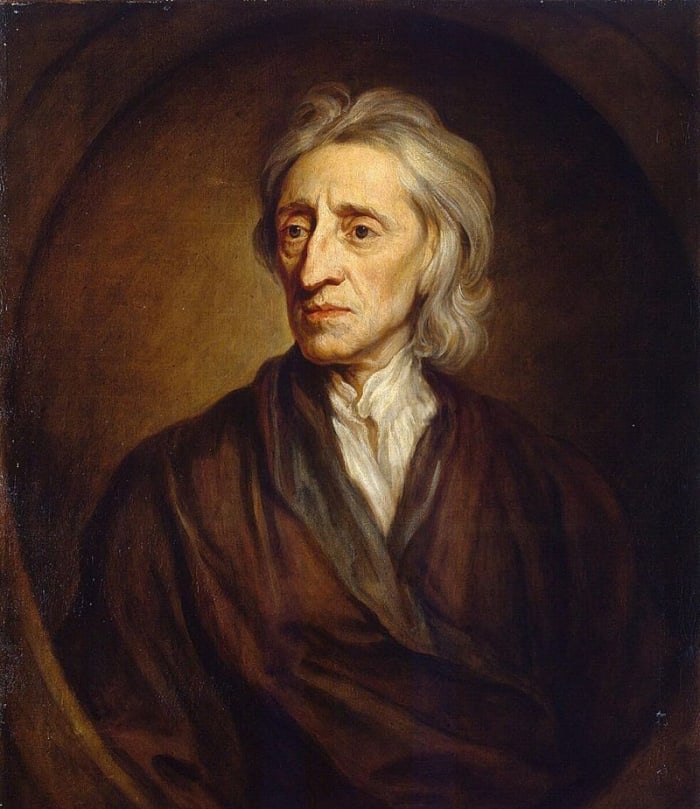 John Locke; a Seventeenth Century philosopher credited with many of the concepts introduced in the U.S. Constitution.