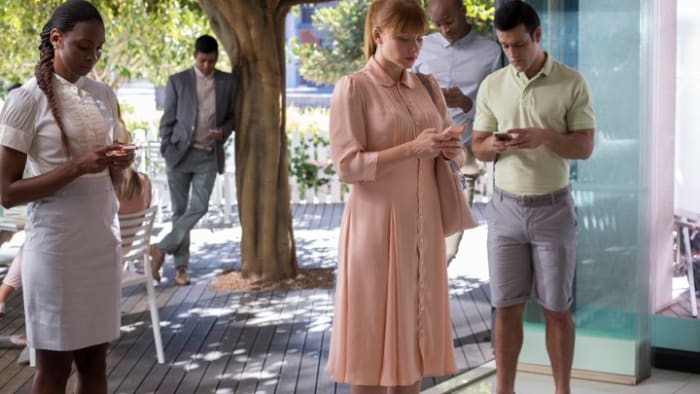 People have made comparisons between Black Mirror's Nose Dive and China's Social Credit System. Also to Orwell's 1984