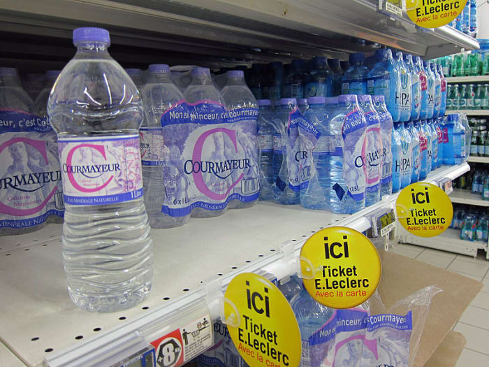 For the last person on earth, this presents the cleanest, purest water available to them.