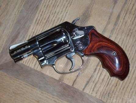 EDC, the old school way. S&W Model 36 Chiefs Special, cal. .38 Spl. Also a great gun, but best suited as a backup weapon.