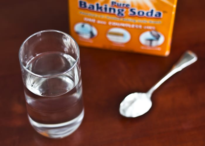 To swap out the grapefruit, mix 1/2 teaspoon baking soda in a glass of water. Drink the mixture at least 30 minutes before eating and have a different piece of fruit, preferably a citrus fruit, with your meal.