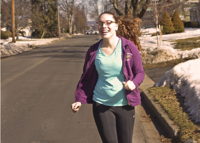 Some great weight-loss exercises include jogging, walking briskly, using an elliptical machine, swimming, jumping rope, and using a treadmill.