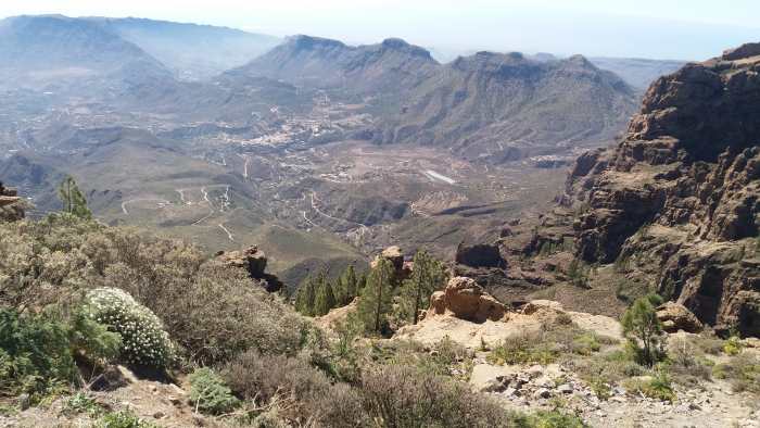 Pico de Las Nieves is the highest point on Gran Canaria at 1940 meters above sea level and a tough climb