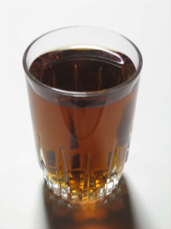 Roasted barley tea.