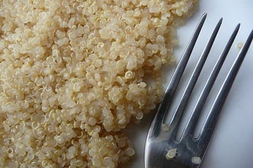 Cooked Kinwa (Quinoa) Grains