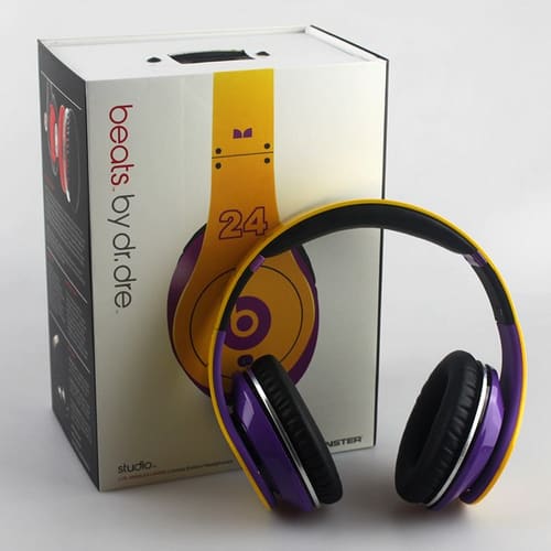 Beats by Dr Dre headphones in wireless format are awesome for on the treadmill, as there are no wires to get tangled up in.