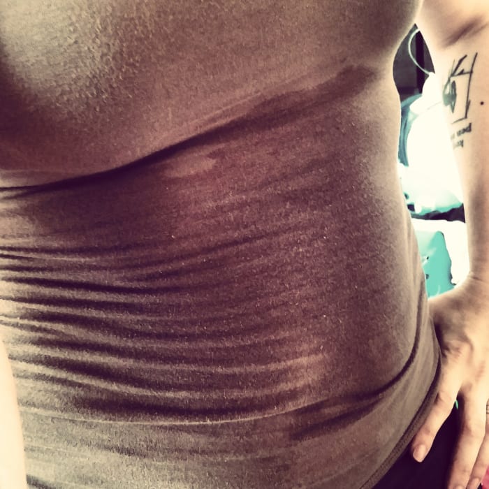 Sweat is good. Heavy breathing is good. Listen to her instructions; watch YouTube videos to get it done!