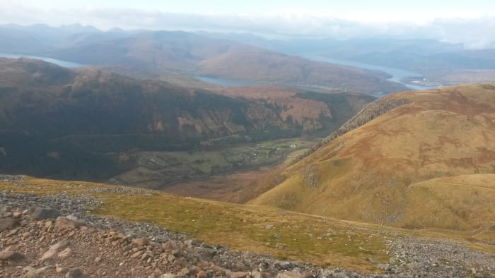 Ben Nevis and the Scottish Highlands- Perfect weather conditions for the Kamleika Race Smock II with intermittent sun and rain.