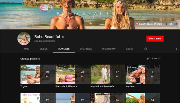 Yoga for Beginners | The Best Online Yoga Classes (6 Great Yoga and Fitness YouTube Channels) | Boho Beautiful