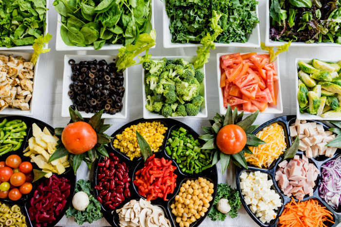 Many vegetables, including kale, bok choy, beets, and tomatoes, contain compounds that help prevent angiogenesis in abnormal cells.
