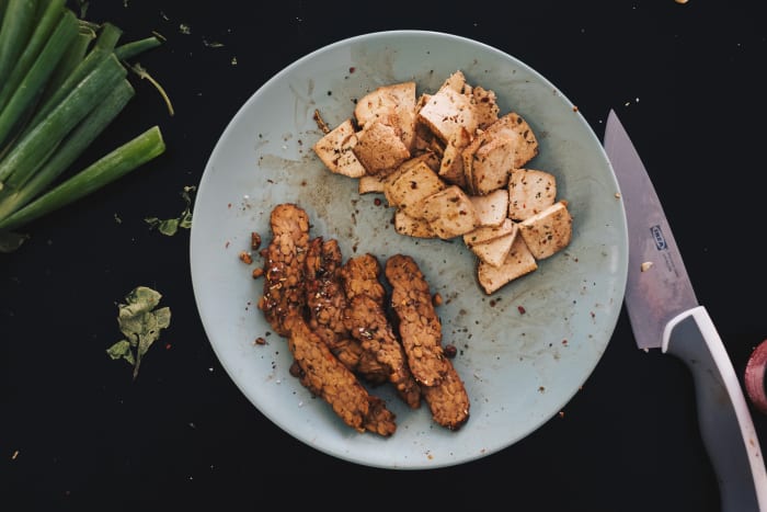 Tempeh and tofu - they just soak up all the flavour you put into them.