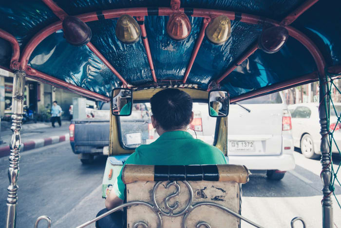 Bangkok is one of the most popular tourist destinations in the world. Approximately 20.5 million tourists visited in 2017 and they contribute to the city's air pollution.