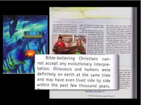 An example from a Bob Jones University Press textbook for children in Christian Schools
